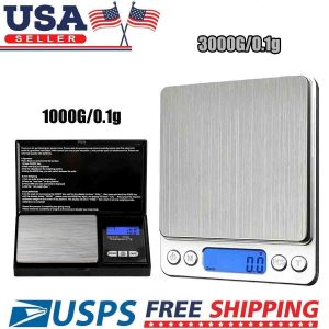 Food Scale, Kitchen Scale for Food Ounces and Grams, Smart Cooking Calorie Scale