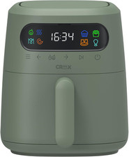 CRUX x Marshmello 3.0 QT Digital Air Fryer with TurboCrisp 3 Quarts, Olive