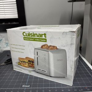 Cuisinart RBT-1200PC Countertop Custom Select 2-Slice Toaster in Stainless Steel