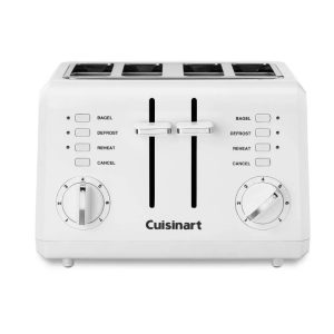 Cuisinart CPT-142P1 4-Slice Compact Plastic Toaster – White