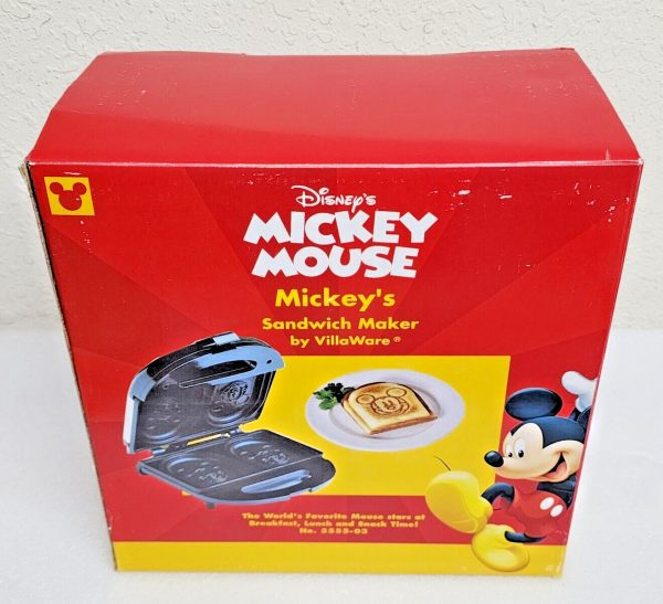 VillaWare V5555-03 Mickey’s Sandwich Maker