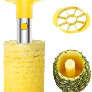 Easy Kitchen Tool Stainless Steel Fruit Pineapple Peeler Corer Slicer Cutter