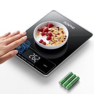 Food Scale with Touchless Tare Design, Digital Kitchen Scale for Food Ounces …