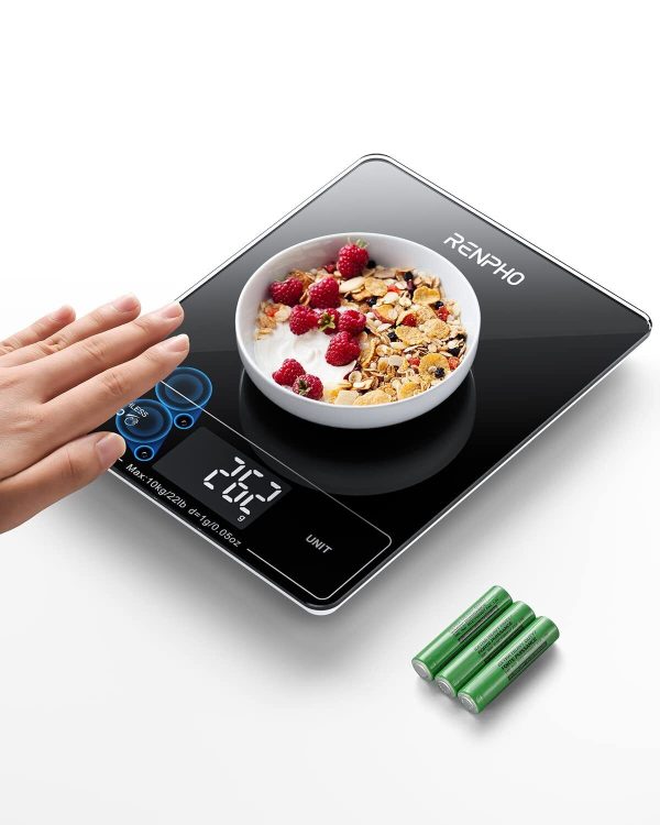 Food Scale with Touchless Tare Design, Digital Kitchen Scale for Food Ounces …