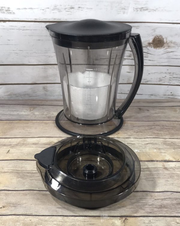 NEW Nuwave 22193 Party Mixer Pitcher 48oz Blender Drink 2 Tops Replacement