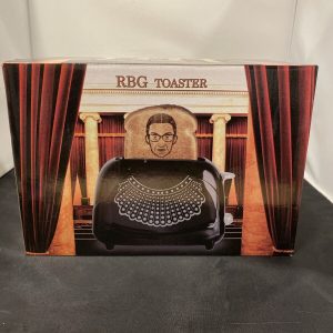 Ruth Bader Ginsburg RGB Toaster New In Box 2019 Uncanny Brands Black