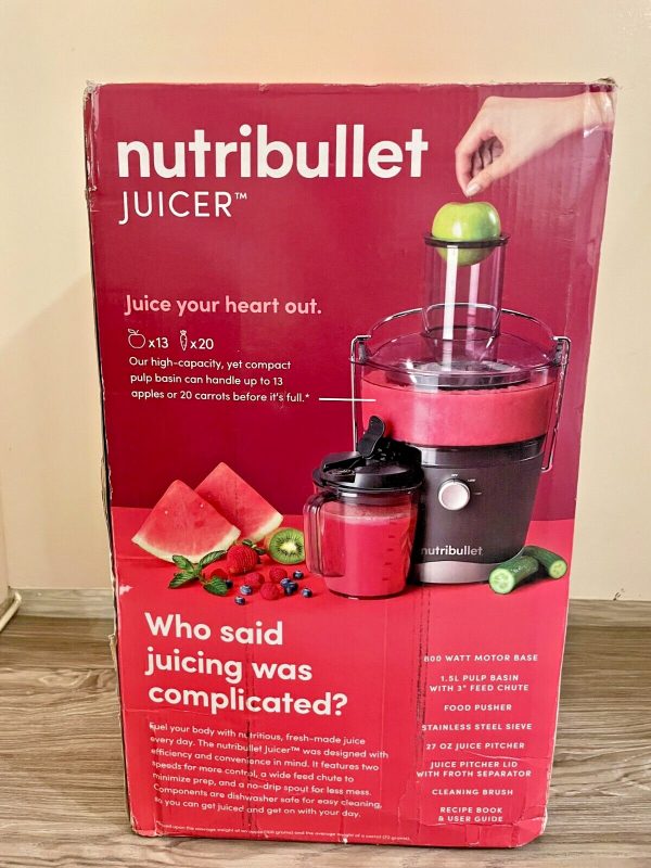 NutriBullet 800W Juicer – UNOPENED 2024 model