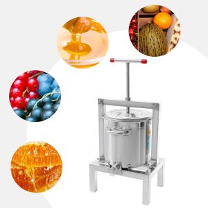 2.6gal Fruit Wine Cider Press Apple Grapes Crusher Juice Maker Juicer Making