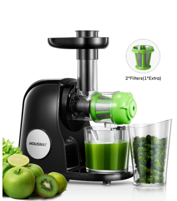 HOUSNAT Professional Celery Slow Masticating Juicer