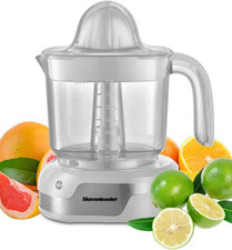 Homeleader Electric Citrus Juicer, Lemon Squeezer with Powerful Motor White