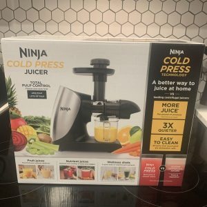 Ninja Cold Press Juicer Pro Black Juice Maker Machine