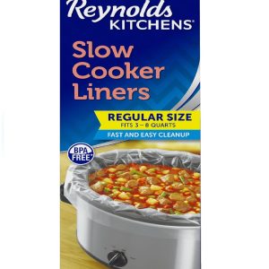 Slow Cooker Liners Kitchen Chef Recipes Crock Pot Cook Liner Bags BPA Free 13×21