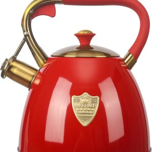 Tea Kettle -2.9 Quart Tea Kettles Stovetop Whistling Teapot Stainless Steel Tea