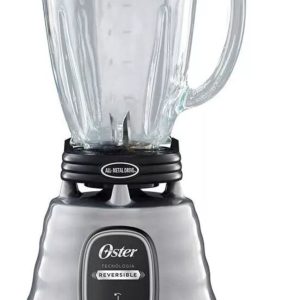 Oster Classic Blender Reversible Chrome Glass Jar BLSTBESTE013 – NEW IN BOX