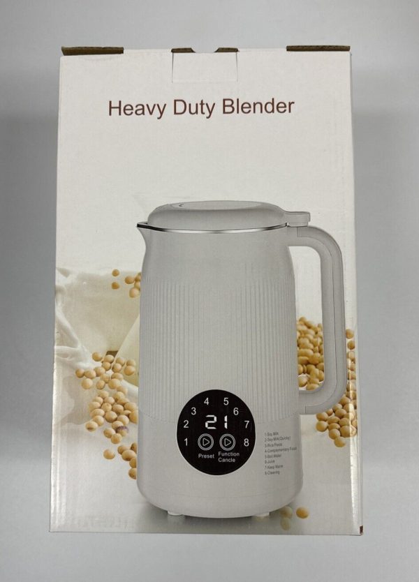 Buytra 35 oz Nut Soybean Milk Maker Heavy Duty Hot Cold Blender