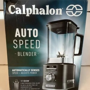 NEW Calphalon BLCLMB1 Power Sense 10-Speed Dark Stainless Steel Blender