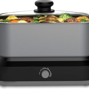 Versatility Slow Cooker Large Capacity Non-stick Dishwasher Safe