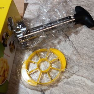 Stainless Steel Pineapple Corer Slicer Peeler for Diced Fruit Rings All in One