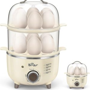 Bear Electric Rapid Egg Cooker Up To 14 Eggs New