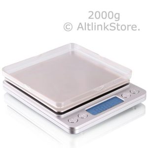 SAGA Digital Scale 2000g x 0.1g Jewelry Gold Silver Coin Coffee Pocket Size Herb