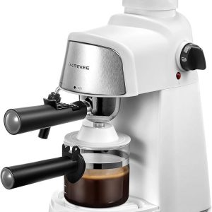 3.5 Bar Cappuccino Espresso Coffee Machine 4 Cup Coffee Maker with Milk Frother