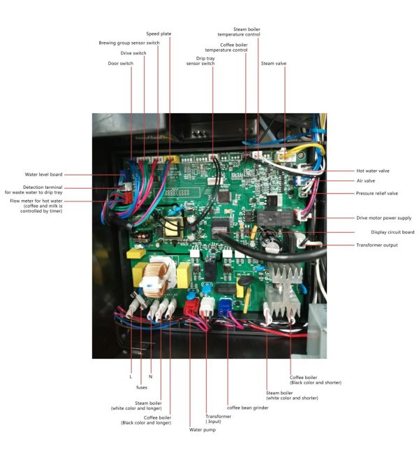 Motherboard for Hipresso Super-automatic Espresso Coffee Machine for CM1001