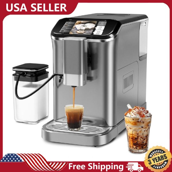 Fully Automatic Espresso Machine with Grinder 20-Bar Coffee Machine Coffee Maker