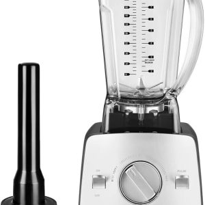 Kalorik BL 44440 S 1800W Peak, High-Powered Blender, Silver – NEW – BOX DAMAGED