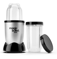 Magic Bullet Mini 14 oz. Compact Personal Blender Silver/Black MIN10100 NOB