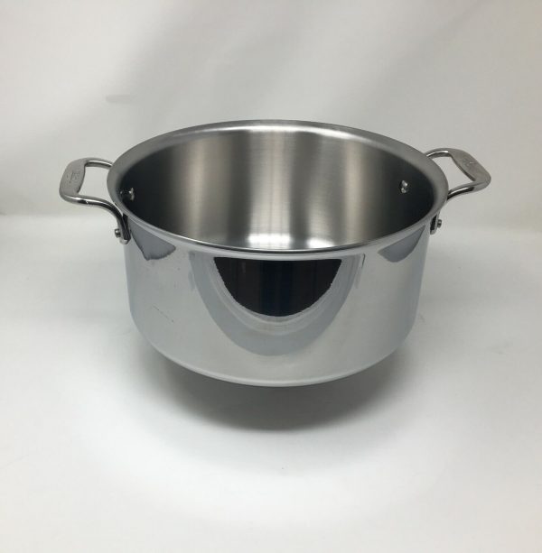 All-clad, 6-qt-7-qt-8-qt -12-qt..D3, D5, Stock Pots NO lid (Your Choice)