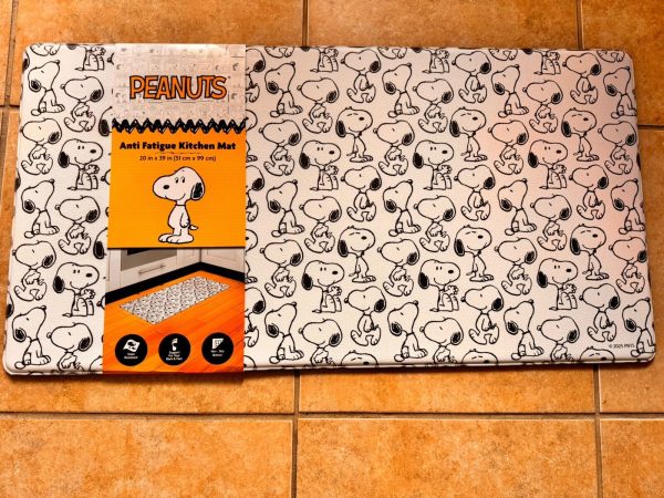 Peanuts Snoopy Faces Poses Anti Fatigue Kitchen Mat 20 X 39” EXTRA LARGE NEW