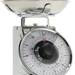 Tada 11Lb Precise Portions Analog Food Scale Stainless Steel Mechanical Kitchen