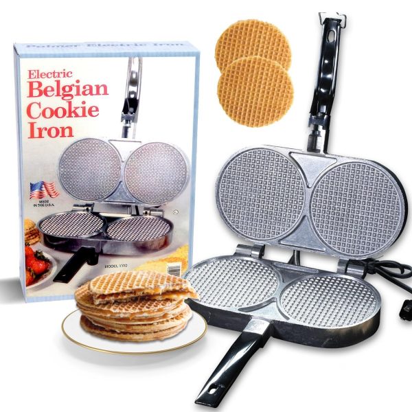 C. Mfg. Thin Belgian Cookie Iron Model 1110