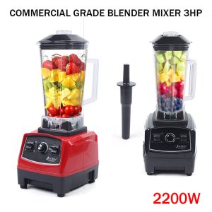 3HP 2L 2200W Heavy Duty household Grade Blender Mixer for Juicer Food Fruit Ice