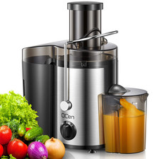 Juicer Machine, 500W Centrifugal Juicer Extractor with Wide Mouth 3” Feed Chu…