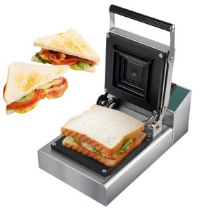 Breakfast Sandwich Maker Compact Electric Sandwich Maker with Non-Stick Plate