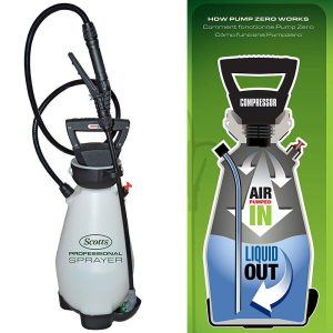 Rechargeable Lithium-Ion Battery Powered Pump Zero Technology Sprayer 2-Gallon