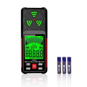 EMF Meter, 3-in-1 Electromagnetic Field Radiation Detector for EF RF MF