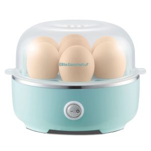 EGC115M Easy Egg Cooker 7-Egg Capacity, Soft, Medium, Hard-Boiled Egg Cooker …