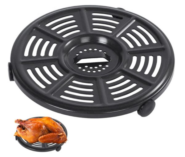 Air Fryer Grill Pan for Ninja Air Fryers, 8.2 in Premium round Air Fryer Accesso