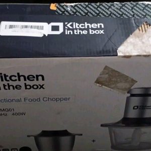 Kitchen in the box Food Processors, 400W Powerful Meat Grinder & Food Chopper