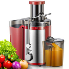 Juicer Machine, 800W Centrifugal Juicer Extractor with Wide Mouth 3” Feed Chu…