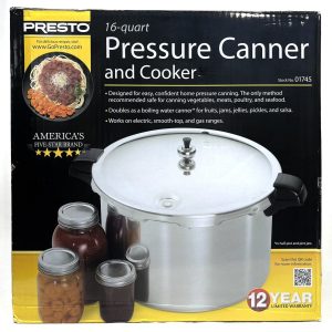 Presto 16-Quart Pressure Canner and Cooker 01745