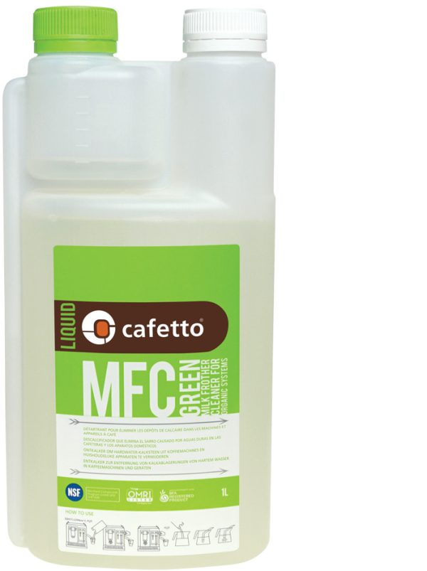 CAFETTO ORGANIC MILK FROTHER CLEANER MFC E27885 BREVILLE DELONGHI NESPRESSO