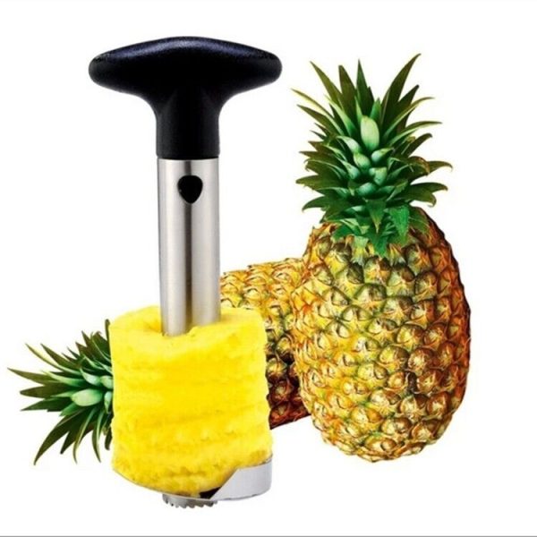 1Pcs Stainless Steel Fruit Pineapple Peeler Corer Slicer Kitchen Tool