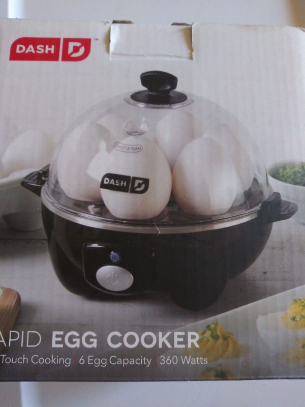 DASH Rapid Egg Cooker: 6 Egg Capacity Electric Egg Cooker for Hard Boiled Eggs