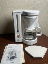 Melitta Gevalia Kaffe 4-Cup Coffee Maker White BCM-4C machine