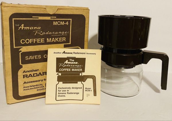 The Amana Radarrange Microwave Oven Coffee Maker Theater Stage Film Prop New