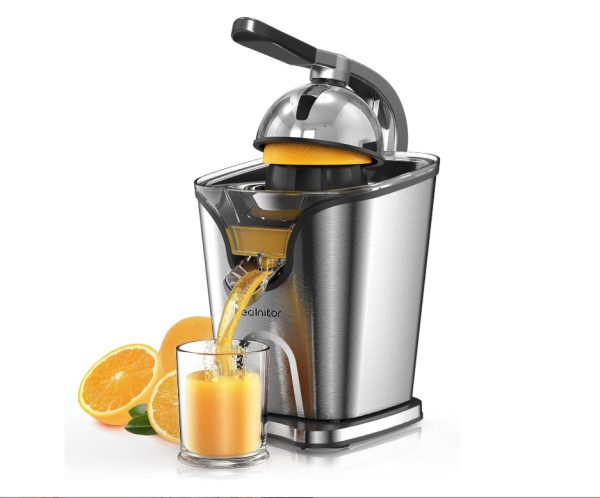 Healnitor 150W Stainless Steel/powerful/quiet & compact Electric Juicer Squeezer