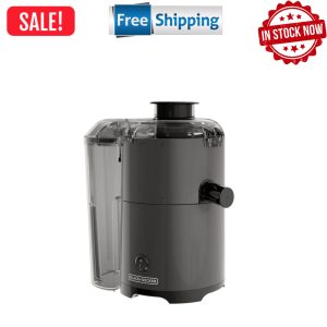 Black+Decker Quiet Fruit & Vegetable Juicer, JE2500B (Free shipping)